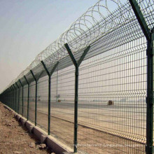 High quality razor barbed wire mesh fence